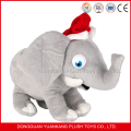 Peluche de cadeau de Noël et jouets d&#39;éléphant farcies avec de grandes oreilles